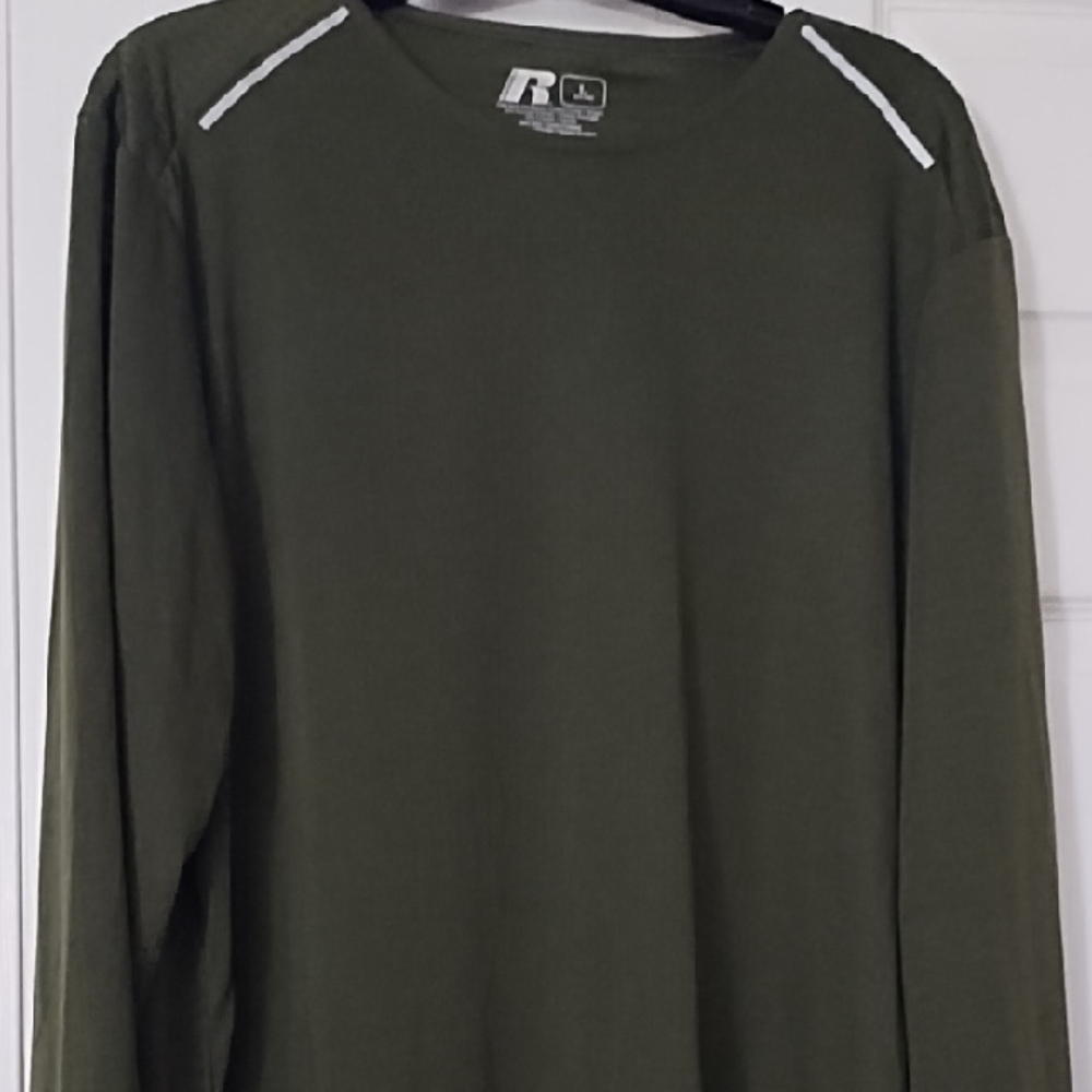 Russell Athletic Olive Long Sleeve Top